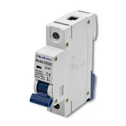 Wyłącznik nadprądowy C40 bezpiecznik AC Qoltec 1P 40A