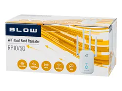 Wzmacniacz sygnału Wi-Fi repeater 2,4GHz/5GHz RP-10 BLOW