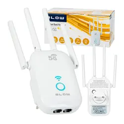 Wzmacniacz sygnału Wi-Fi repeater 2,4GHz/5GHz RP-10 BLOW