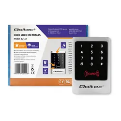 Zamek szyfrowy Qoltec MIMAS z czytnikiem RFID kod karta brelok dzwonek