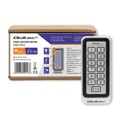 Zamek szyfrowy Qoltec TRITON z czytnikiem RFID kod karta brelok