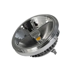 Żarówka LED AR111 G53 15W 2xCOB AC/DC12V ciepły biały
