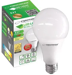 Żarówka LED Esperanza A60 E27 5W AC230V ciepły biały