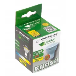 Żarówka LED Esperanza GU10 4W AC230V ciepły biały