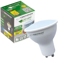 Żarówka LED Esperanza GU10 4W AC230V ciepły biały