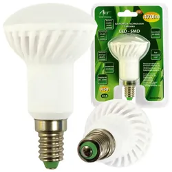 Żarówka "R50" LED ceramiczna E14 6W AC230V, 470 lm!,WW,blist