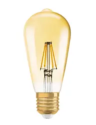 Żarówka retro LED ozdobna filament 4W E27 2400K ciepło biała OSRAM Vintage 1906