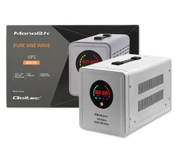 Zasilacz awaryjny do C.O. Qoltec Pure Sine Wave UPS 800VA 560W
