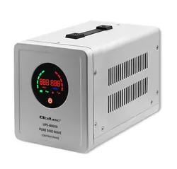 Zasilacz awaryjny do C.O. Qoltec Pure Sine Wave UPS 800VA 560W Stała faza