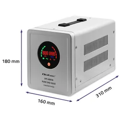 Zasilacz awaryjny do C.O. Qoltec Pure Sine Wave UPS 800VA 560W Stała faza