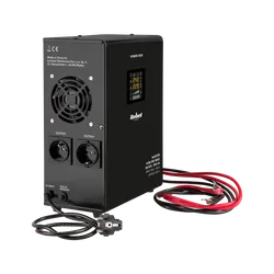 Zasilacz awaryjny naścienny Rebel POWER-1000 z funkcją ładowania 12V 230V 1000VA/700W CZYSTY SINUS