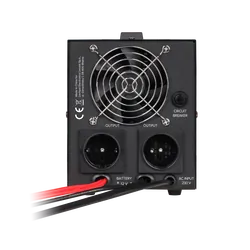 Zasilacz awaryjny Rebel POWER-500 z funkcją ładowania 12V 230V 500VA/300W CZYSTY SINUS