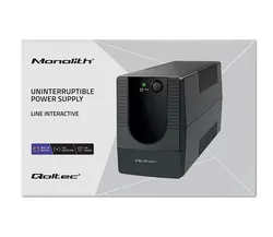 Zasilacz awaryjny UPS Qoltec Monolith 1000VA 600W