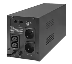 Zasilacz awaryjny UPS Qoltec Monolith 2000VA 1200W LCD USB   program