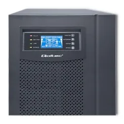 Zasilacz awaryjny UPS Qoltec On-line Pure Sine Wave 10kVA 8kW CZYSTY SINUS LCD + program