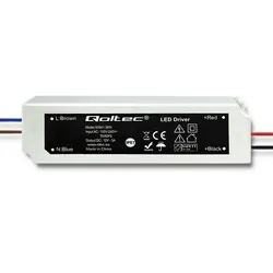 Zasilacz impulsowy LED Qoltec IP67 36W 12V 3A wodoodporny