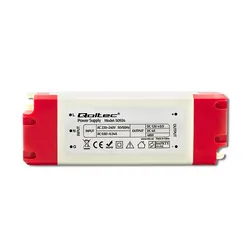 Zasilacz impulsowy LED wewnętrzny Qoltec IP20 48W 12V 4A