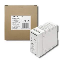 Zasilacz na szynę DIN SLIM 12V 40W 3.33A