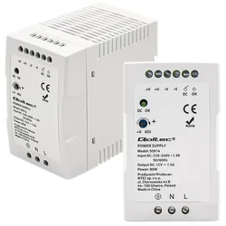 Zasilacz na szynę DIN SLIM 12V 90W 7.5A