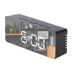 Zegar budzik LED z termometrem Adler AD 1189b - czarny