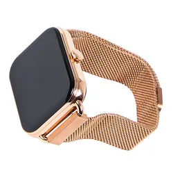 Zegarek damski smartwatch BLOW X16 z funkcją rozmowy różowy   dodatkowy pasek