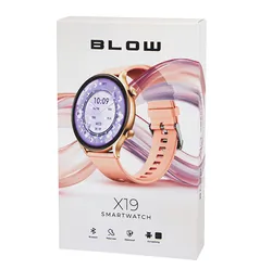 Zegarek damski smartwatch BLOW X19 z funkcją rozmowy 3 paski w zestawie