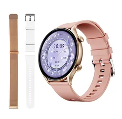 Zegarek damski smartwatch BLOW X19 z funkcją rozmowy 3 paski w zestawie