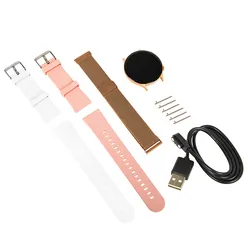 Zegarek damski smartwatch BLOW X19 z funkcją rozmowy 3 paski w zestawie