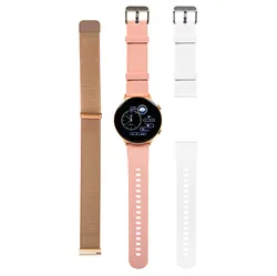 Zegarek damski smartwatch BLOW X19 z funkcją rozmowy 3 paski w zestawie