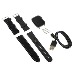 Zegarek smartwatch BLOW X18 z funkcją rozmowy czarny   dodatkowy pasek