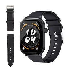 Zegarek smartwatch BLOW X18 z funkcją rozmowy czarny   dodatkowy pasek