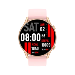 Zegarek smartwatch KIESLECT KR Gold różowy