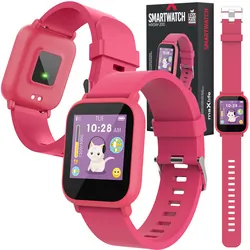 Zegarek smartwatch Maxlife Kids MXSW-200 dla dzieci różowy