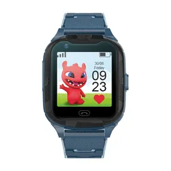 Zegarek smartwatch Maxlife MXKW-350 GPS WiFi dla dzieci niebieski