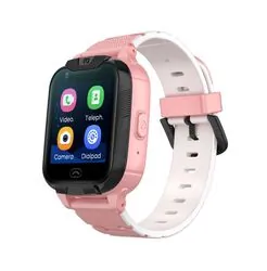 Zegarek smartwatch Maxlife MXKW-350 GPS WiFi dla dzieci różowy