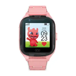 Zegarek smartwatch Maxlife MXKW-350 GPS WiFi dla dzieci różowy