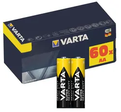 Zestaw 60x baterie AA VARTA R6 Super Heavy Duty cynkowo-węglowe