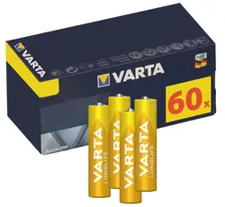 Zestaw 60x baterie alkaliczne AAA VARTA R3 LongLife