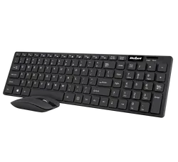 Zestaw bezprzewodowy klawiatura   mysz 2,4GHz Rebel WS300