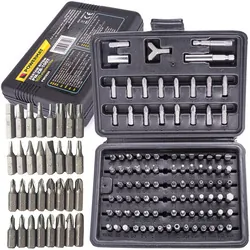Zestaw bitów torx imbus końcówki do wkrętarki Powermat PM-ZB-100