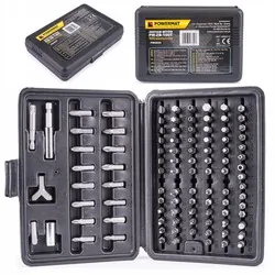 Zestaw bitów torx imbus końcówki do wkrętarki Powermat PM-ZB-100