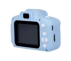 Zestaw dla dzieci kamera aparat Forever Smile SKC-100 + wodoodporny zegarek smartwatch Q19 czerwony