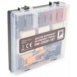 Zestaw do naprawy drewna Powermat PM-ZNDP-19T