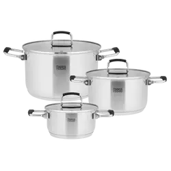 Zestaw garnków 6 elementów TEESA COOK PRIME