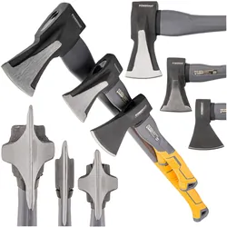 Zestaw trzech siekier ciesielskich Powermat PM-SKC-Z3M