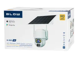 Zewnętrzna kamera BLOW 4G PTZ 3MP H-393 V2   panel solarny