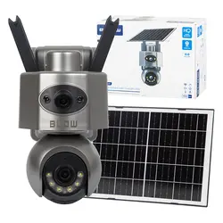 Zewnętrzna kamera BLOW 4G PTZ 4MP H-396-AOV DualLens   panel solarny