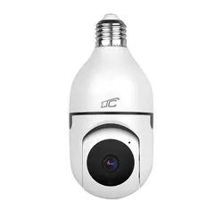 Zewnętrzna kamera obrotowa żarówka E27 Wi-Fi LTC VISION KAM34
