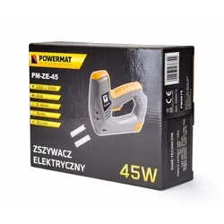 Zszywacz elektryczny gwoździarka taker Powermat PM-ZE-45