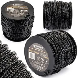 Żyłka do głowicy kosy spalinowej Powermat 2,4mm x 115m 5-kątna